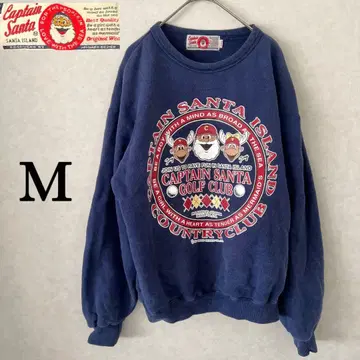 빈티지 captainSanta 맨투맨 90s 트레이닝복 L 구제 의류