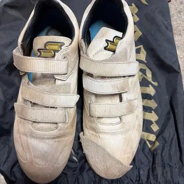 SSK 스파이크 26.5cm 화이트 벨크로