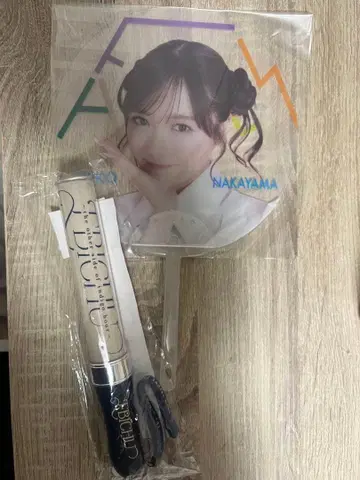 사립 에비스 중학교 응원봉 나카야마 리코 부채