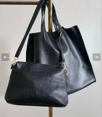 [ 새상품 미사용 ] AULENTTI 오우렌티 이너백 포함 숄더백