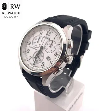 7-1443 타임엑스 크로노그래프 손목시계 화이트