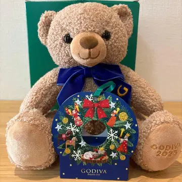 GODIVA 크리스마스 봉제 인형