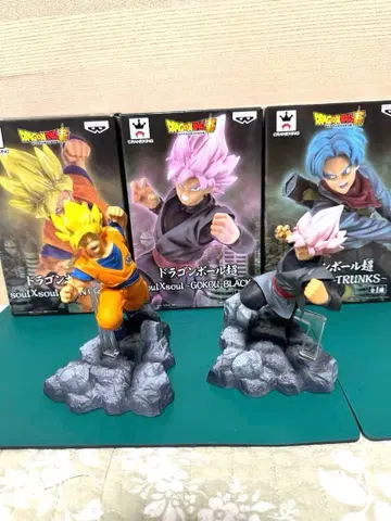 드래곤볼 피규어 soul X soul 3종 세트