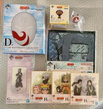 제일복권 NARUTO-나루토 D상 E상 F상 G상 H상 7점 세트