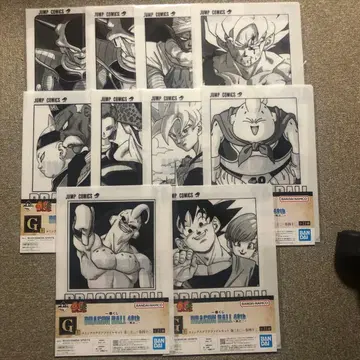 제일복권 드래곤볼 40th G 클리어 파일 10종