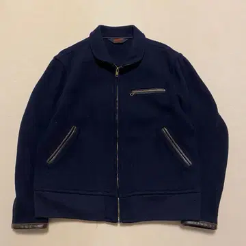 텐더 로인 스포츠 자켓 앳 라스트 맥코이 가죽 절개