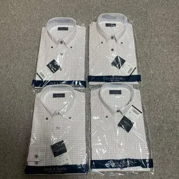 새상품 미개봉 jack&Betty 반팔 셔츠 4장 세트