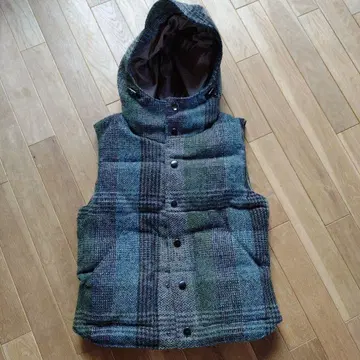 저널 스탠다드 해리스 트위드 콜라보 다운 베스트