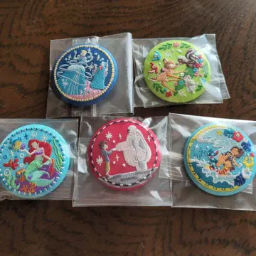 디즈니 자수 캔뱃지 2