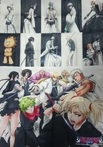 BLEACH 고테이 13대 가면의 군세 천 포스터