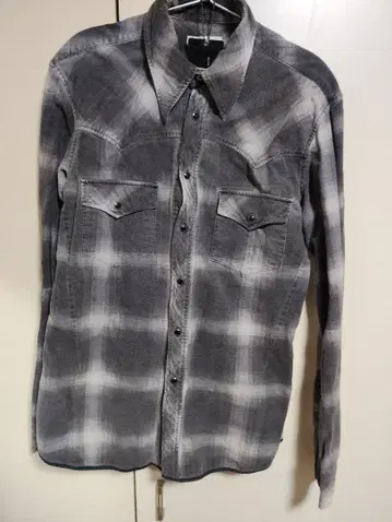 넘버나인 웨스턴 셔츠 사이즈 4 조지기 블랙 02