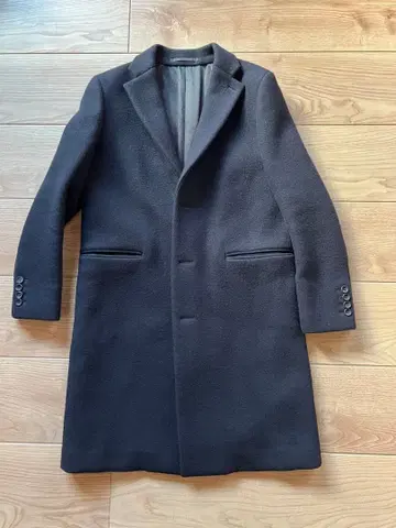 scye 네이비 체스터 코트 사이즈 38