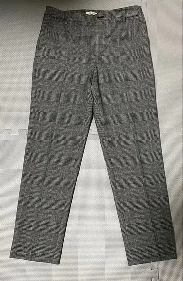 비쓰리 B-Three 체크 무늬 팬츠 36 사이즈