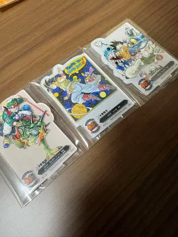 드래곤볼 1번 복권 F상 아크릴 스탠드 세트