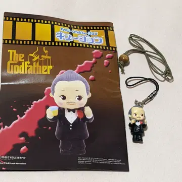 큐전 큐피 x 갓파더 스트랩 족자