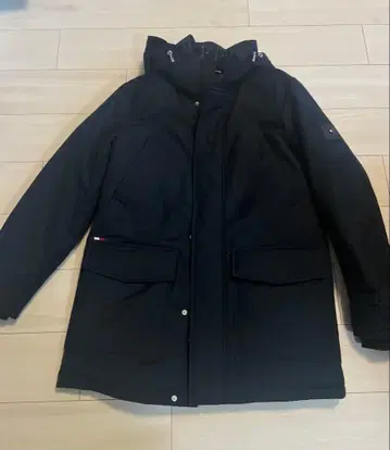 TOMMY HILFIGER 네이비 다운 자켓