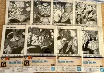 제일복권 드래곤볼 40th G상 코믹스 클리어 파일 세트 8종 세트