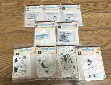 제일복권 드래곤볼 40th ~그 두 번째~ 묶음 판매 9점