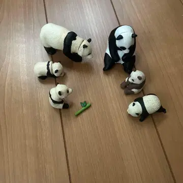 팬더 피규어 6개 세트