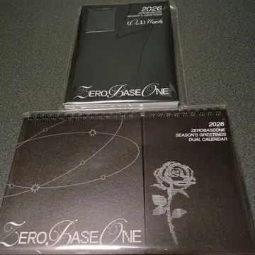 [ 미개봉품 ] zb1 제베원 시그니처 2026 다이어리 & 탁상 달력