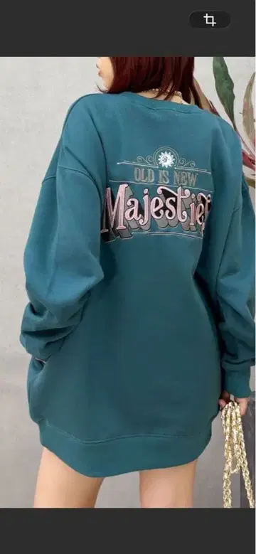 에브리스 EVRIS 맨투맨 상의 블루