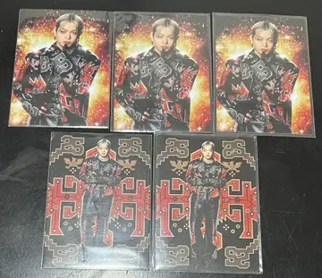 야마모토 쇼고 EXILE 포토 카드 5점 익명 배송