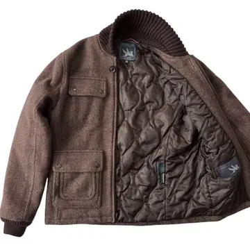 SPIEWAK 스피왁 트위드 자켓 브라운 M 사이즈 울