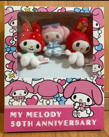 마이멜로디 50주년 북박스 마스코트 세트