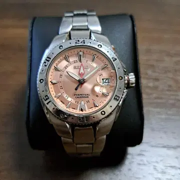 세이코 퍼페츄얼 달력 손목시계 8F56-0060 [정크]