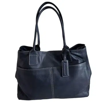 MOTHER HOUSE 마더하우스 토트백 핸드 가죽 네이비