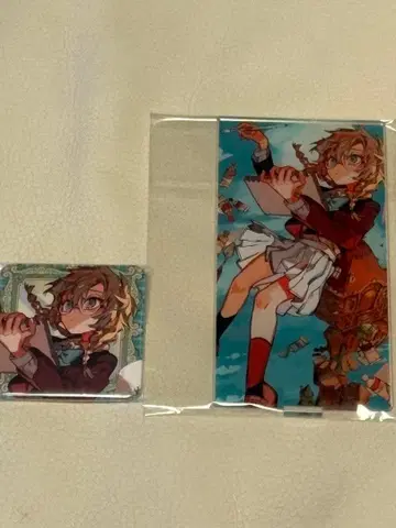 지박소년 하나코 군 시지마 메이 캔 배지 아크릴 스탠드