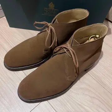 크로켓앤존스 차트시 스너프 스웨이드 브라운 6.5