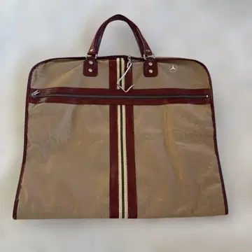 레어 Mercedes 스트라이프 가먼트 백