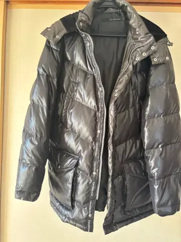 캘빈클라인 CALVIN KLEIN JEANS 다운 자켓 블랙 XL