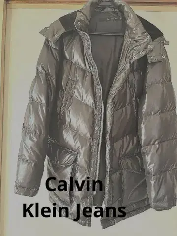 캘빈 클라인 진스 다운 자켓 XL 사이즈 블랙
