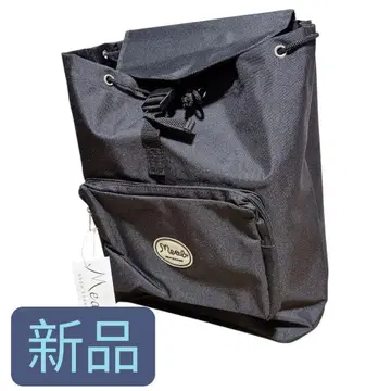 Meat 미트 새상품 택 포함 블랙 나일론 백팩 대용량