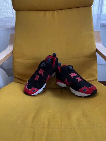 인스타 펌프 블랙/레드