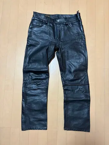 존 불 하이드-스터프 가죽 팬츠