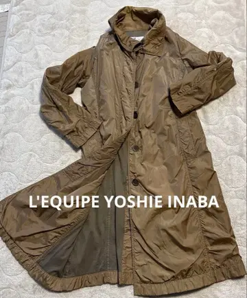 새상품급 L'EQUIPE 레킵 YOSHIE INABA 롱 코트 38