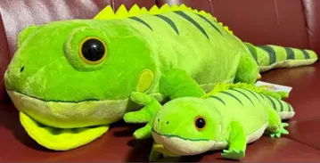 레오파의 키이짱 사이좋은 봉제 인형 울트라 BIG ST 사이즈 미도리짱