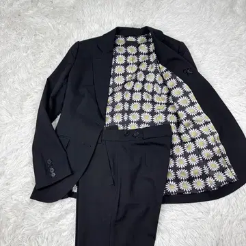 폴스미스 블랙 플라워 프린트 셋업 블랙 사이즈 38