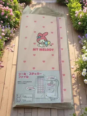 엠플랜 씰 스티커 파일 산리오 캐릭터즈 마이멜로디