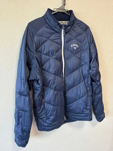 캘러웨이 네이비 퀼팅 자켓