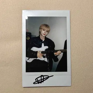 POW HONG 홍 친필 사인 폴라로이드 (COME TO POW)