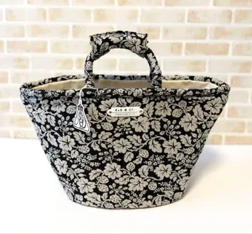 올드맨즈테일러 자카드 와일드베리 마르쉐백 미사용 새상품