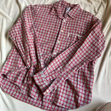 MHL 빨간색 체크 셔츠