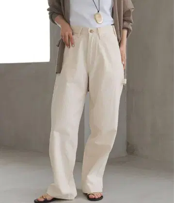 LEE/리 SLOBE 별주 25SS 새상품급 페인터 팬츠 사이즈 40