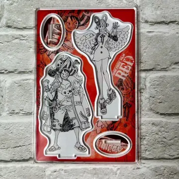 원피스 필름 레드 아크릴 피규어 2체 SET 루피 우타 A