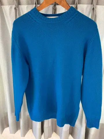 SHIPS 캐시미어 크루넥 스웨터 파랑