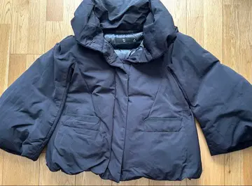 UNIQLO+J 하이브리드 다운 자켓 블랙 M